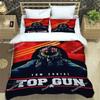Постельное белье с принтом Top Gun Изысканный комплект постельных принадлежностей Комплект с пододеяльником Комплект с одеялом Постельное белье Роскошный подарок на день рождения741