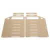 Акриловый кронштейн для жесткого диска DIY 3,5 дюйма полка для жесткого диска HDD прозрачный корпус YJY6F002