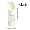 Dog Kettle 2 in 1 Dog Water Bottle Portable Lightweight Drinking Cup for Puppy Durable Reusable Pet Drinking Feeder Outdoor