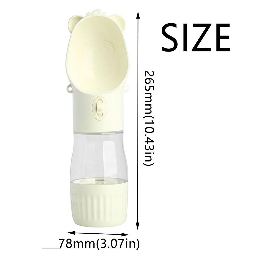 Dog Kettle 2 in 1 Dog Water Bottle Portable Lightweight Drinking Cup for Puppy Durable Reusable Pet Drinking Feeder Outdoor