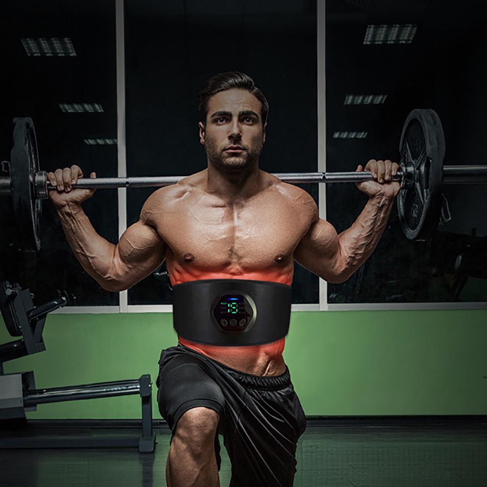 Electric Waist Stimulator Abdominal Muscle Training Massager Belt