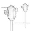 Mushroom Glass Drip Irrigation Device for Potted Plants