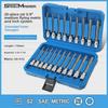"20pc Hexagon Socket & Hex Wrench Set: Includes Extended Wind Screwdriver Heads"