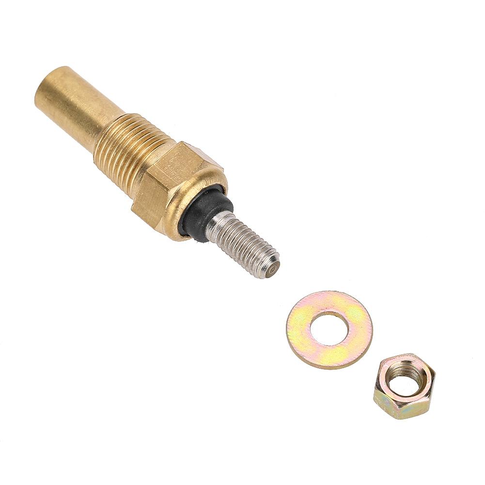 Oil Temperature Sending Sensor Unit Water / Oil Temp Temperature 1/8 NPT Electrical Sender Transmitter Sending Unit Temp Sensor Coolant Temperature 4