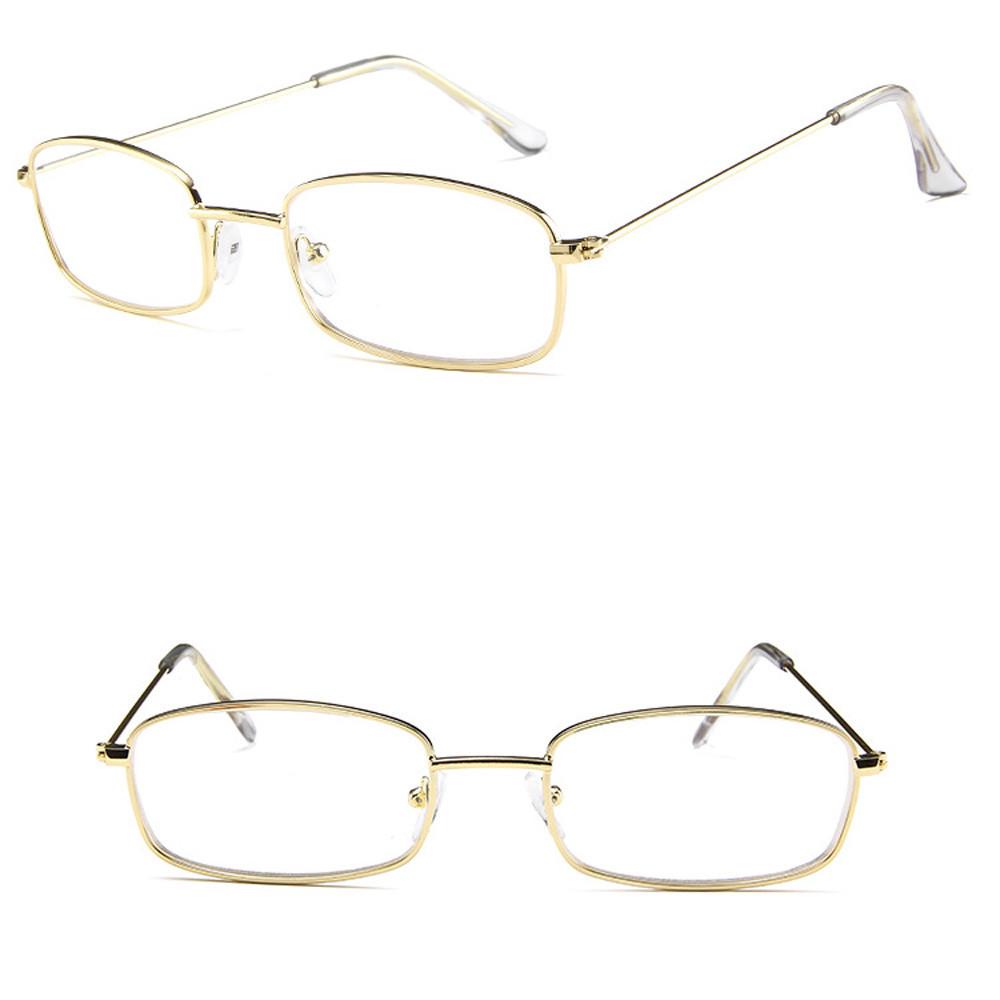 Винтажные очки Женские мужские квадратные оттенки Солнцезащитные очки в небольшой прямоугольной оправе