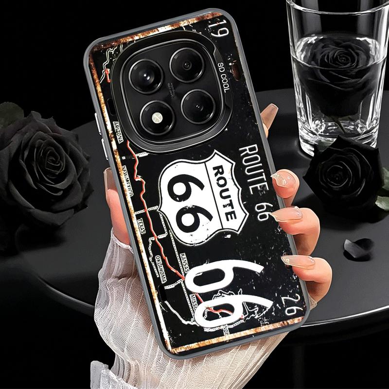 Ретро Винтажная Номерная Табличка Мягкий Чехол для Телефона для Xiaomi Redmi Note 13 14 15 Pro Plus 12S 12 11S 11 11T 10S 10 Ударопрочный Чехол Ba