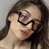 Anti-Blue Light Glasses Vintage Classic Square Eyewear Women Men Daily Leisure Eyeglasses Blue Light Blocking Man Lady Eyeglas