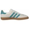 adidas Gazelle Indoor Chalk Бирюзовые кроссовки унисекс Крем-мелово-белая обувь-белая JI2583