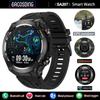 SACOSDING SA207 GPS Sports Smart Watch Compass Flashlight Outdoors 1ATM Waterproof HD Bluetooth Call Voice Assistant Smartwatch