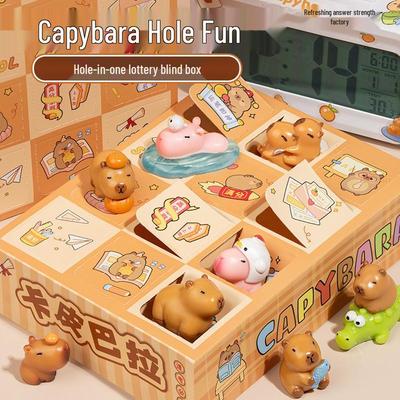 Сюрприз Капибары Игра Поке: Милая игрушка и подарок для разрывания для детей и студентов