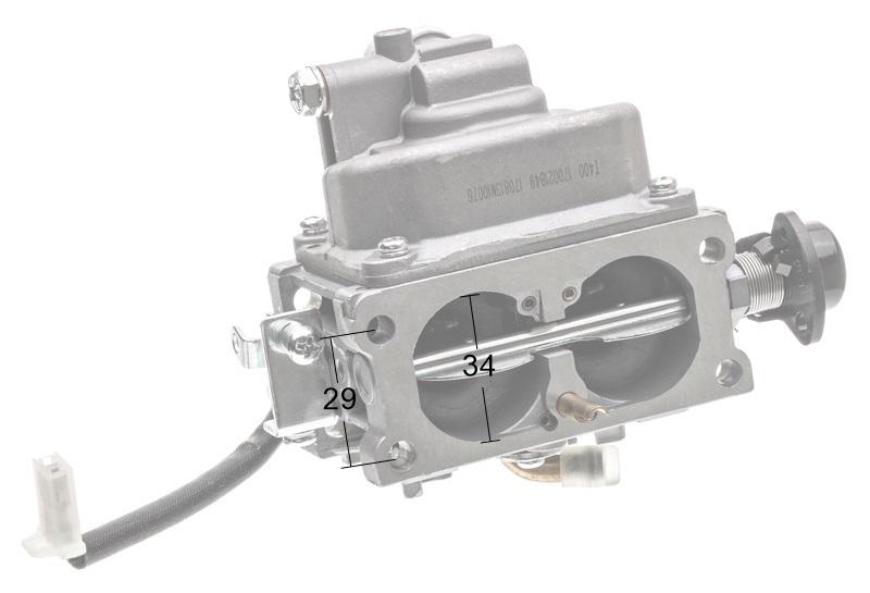 Карбюратор Loncin Lc2P77F Оригинальная деталь 170021421-0001