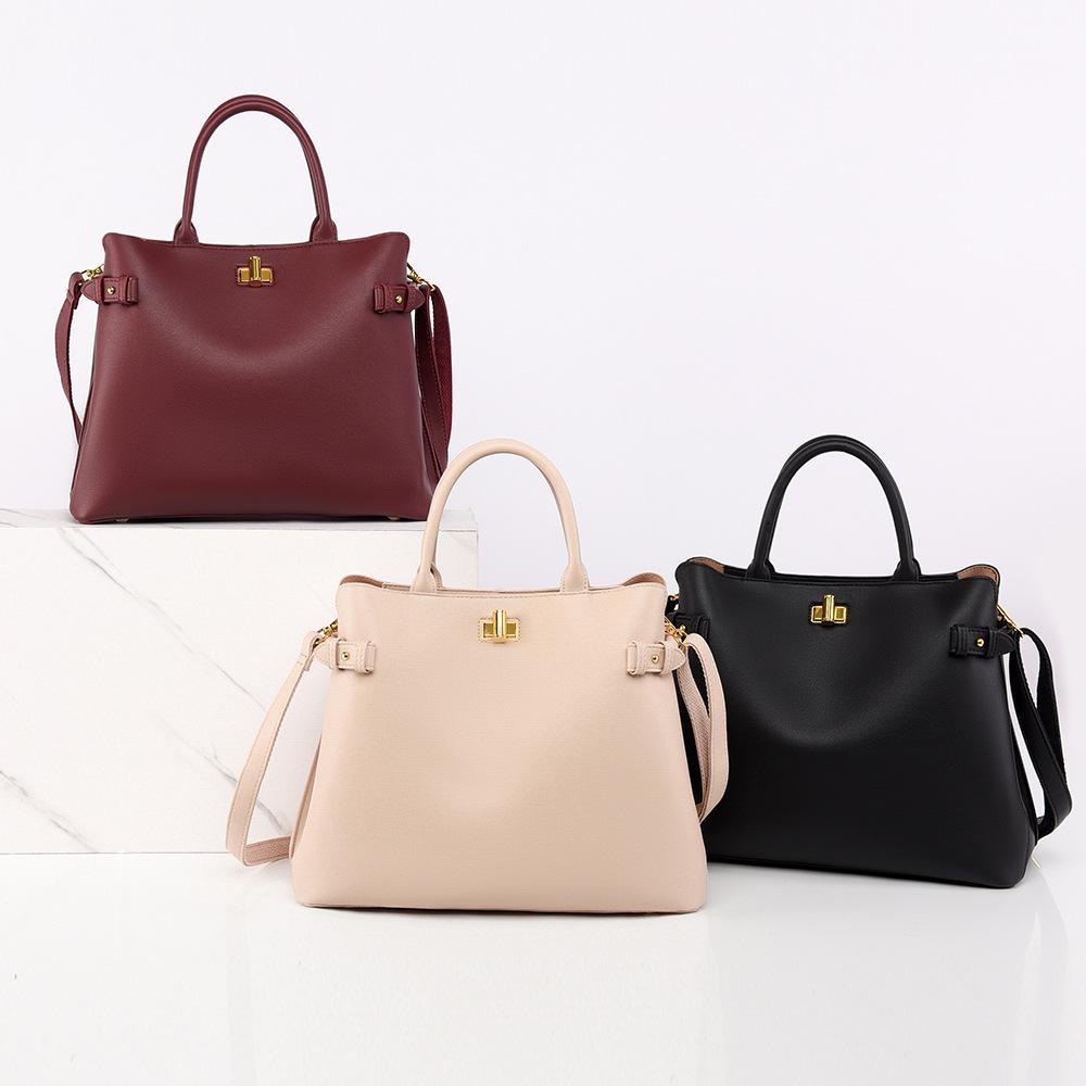 Women's Handbag Large Capacity Soft Leather Commuter Bag Multi-compartment Tote Bag For Women Mother's Day Gift