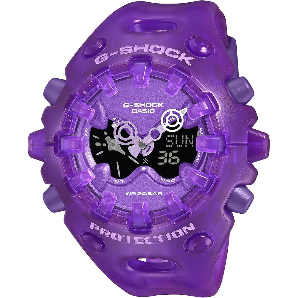 Casio G-Shock GA-V01SKE-6AJF Men's Purple Watch Water Resistant Durable Design