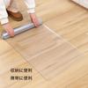 Clear Embossed Kitchen Mat, 1.5mm Thick PVC Floor Protector, 45x120cm, Water-Repellent, Stain-Resistant, Non-Slip, Easy to Clean, Compatible with Unde
