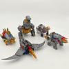 5IN1 BPF ABS Модель Трансформация G1 Игрушка-робот Dinoking Volcanicus Grimlock Slag Sludge Snarl Swoop Slash Диноботы Фигурка