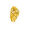 Sand Gold Ring for Women, Long-lasting Color Retention, Niche Sweet Imitation Gold Open Female Ring, Copper Alloy Accessories