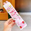 12PCS/Set New Girls Cute Colorful Cartoon Flower Hairpins Children Kids Lovely Hair Clips Barrettes Fashion Hair Accessories