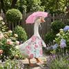 with Umbrellas Porch Goose Outfit Decorative Goose Statue Costume Lawn Goose Clothes  Celebration