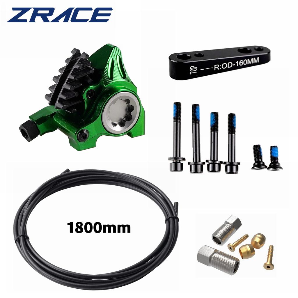 ZRACE XG Гидравлический Тормоз для Шоссе, Калипер Flat Mount, Колодки ICE-TECH, BMX Гонки, Полностью CNC, Легкий