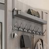Metal Bedroom Clothes Hanging Rack Coat Hat Towel Hanger  Household Organizer Accessories