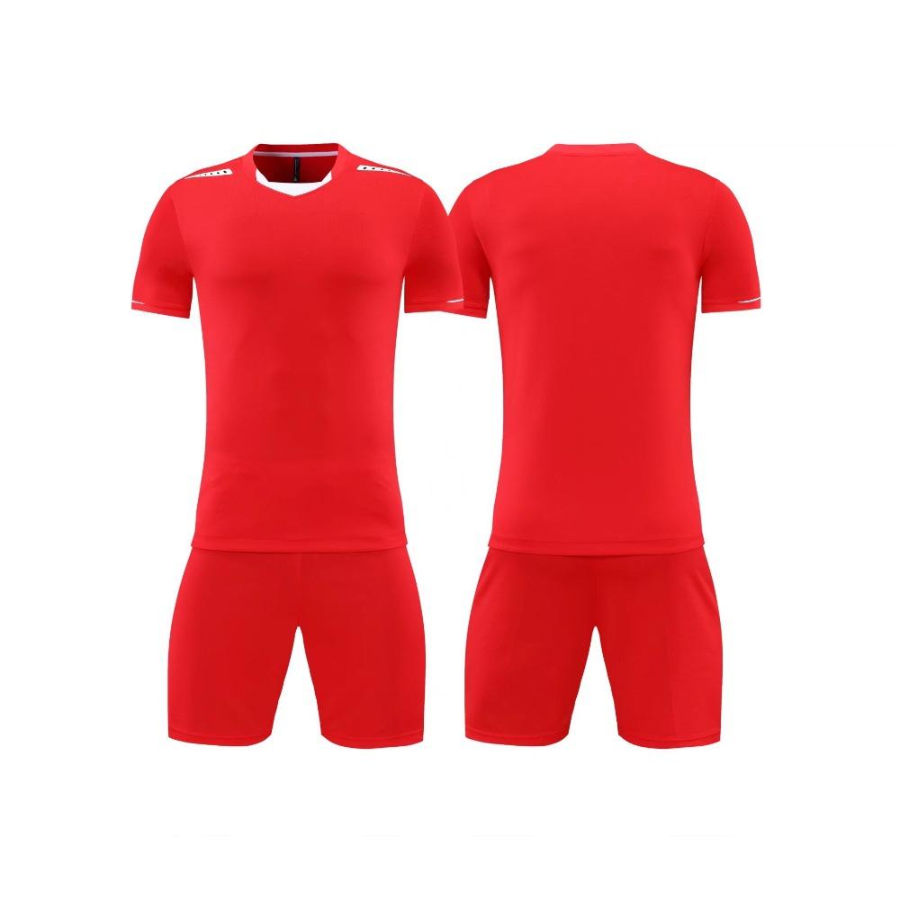 Children'S Football Jersey Set Men'S Printed Short-Sleeved Student Sports Football Jersey Team Game Training Jersey Printing