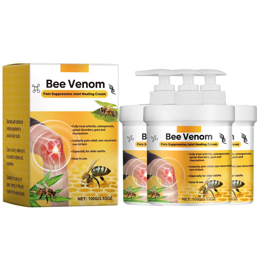 Bee Pain Cream, Bee Cream Joint Cream, Bee Ointment, Bee Cream Against Pain, Cream Soothing Cream Bee Care Gel.