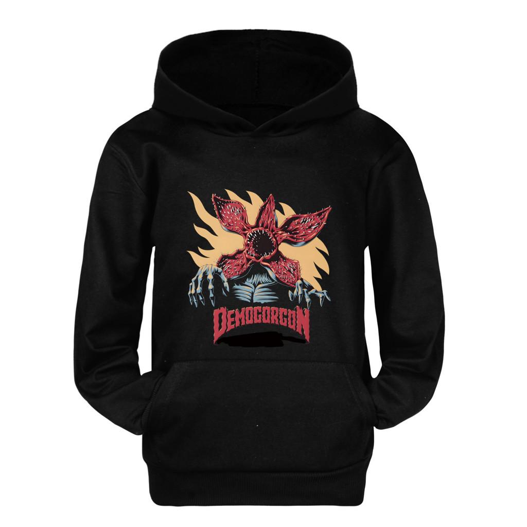 5385 Детская толстовка с длинными рукавами и принтом "Странный человек" для мальчиков и девочек