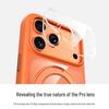 Прозрачный магнитный чехол-подставка 360° для iPhone 17 Pro Max с защитой всех объективов