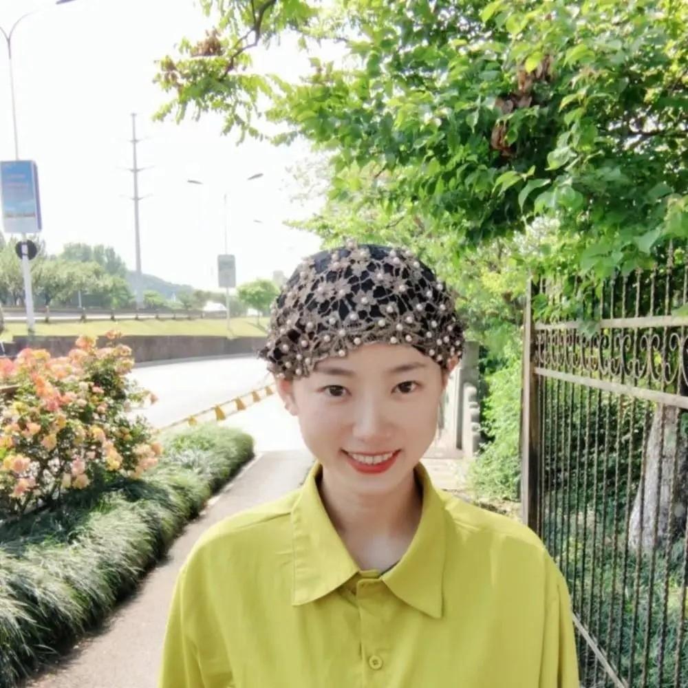 Comfortable Ethnic Headscarf Hat Soft Head Wrap Cap Portable Ethnic Beaded Hat Cultural Wear