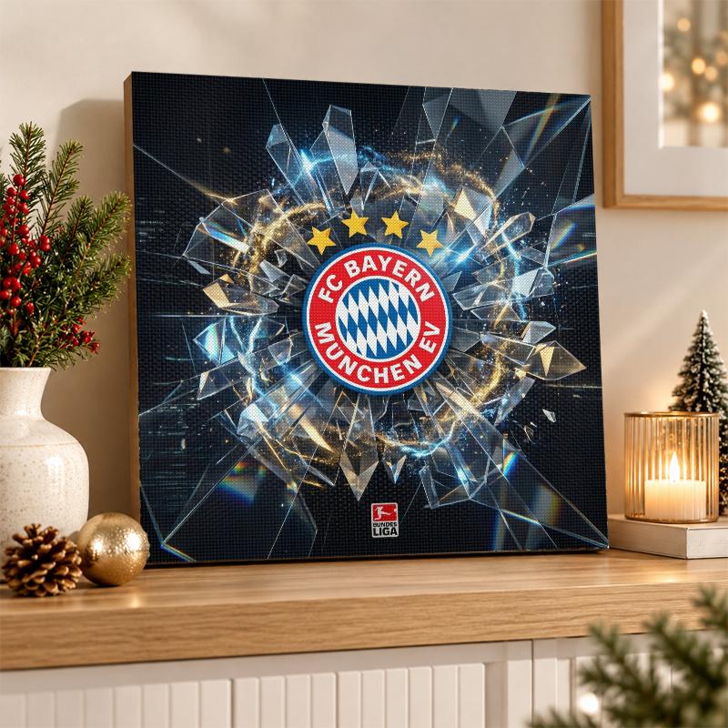 Bayern Munich Diamond Painting Kit 5D Full Drill DIY Diamond Mosaic Wall Art Home Decor
