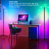 150 СМ Современный RGB Светодиодный Торшер Крытый Угловой Торшер Украшение Дома Живой Рим Художественный Декор Атмосферное Постоянное Освещение Стенда