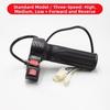 Multistyles Electric E-Bike Twist Throttle Black Cycling Throttle Grip