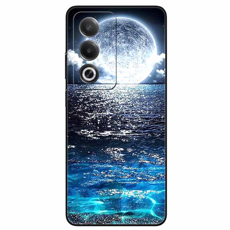 Чехол для OPPO A80 5G 6.67'' Крутой Черный Мягкий ТПУ Силиконовые Задние Крышки для A 80 OPPOA80 5G A80 2024 Чехлы для Телефона Funda Coque CPH2639