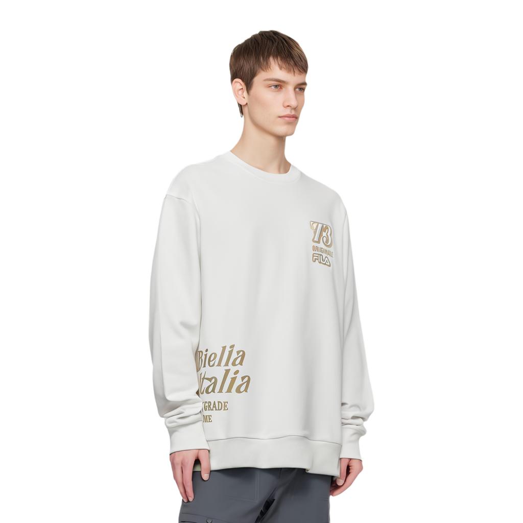 Men's Sweatshirt FILA Sweatshirt Men's Cloud White