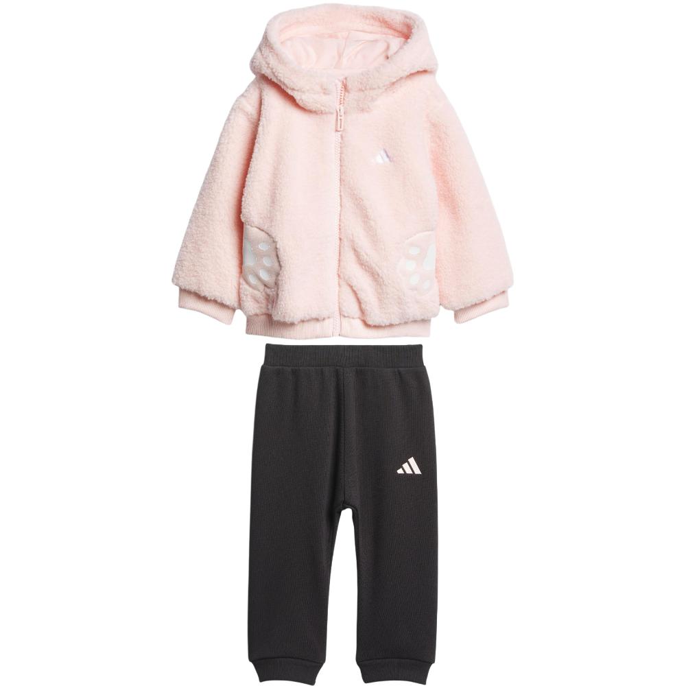 adidas Повседневный спортивный костюм Спортивная одежда Легкий худи на молнии Вязаный С длинным рукавом Зауженные брюки Комплект из 2 предметов Детские костюмы KB7417