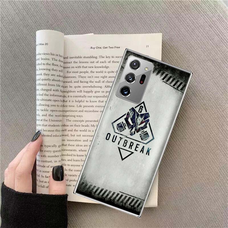 Game Rainbow S-Six S-Siege Phone Case for Samsung A17 A37 A57 A07 A16 A26 A36 A56 A05S A15 A25 A35 A55 Galaxy A03 A13 A23 A33 A5