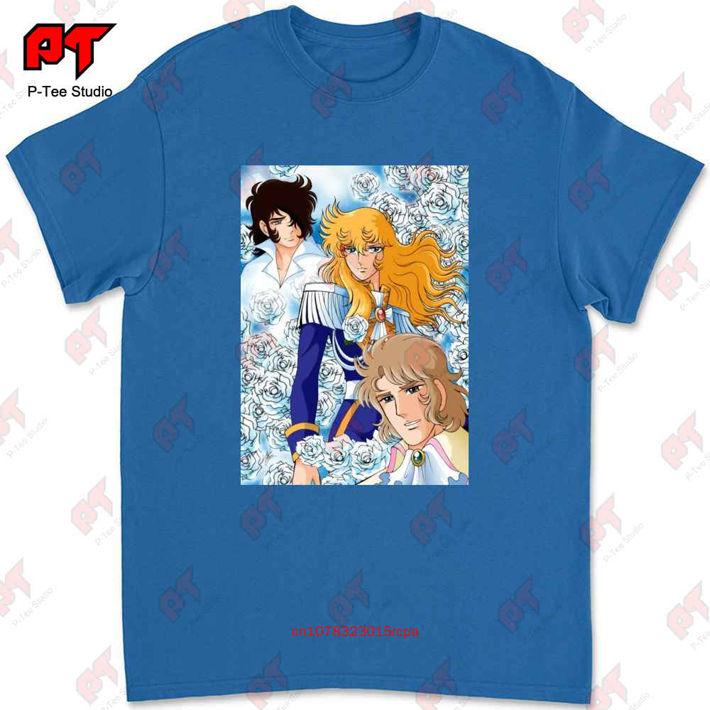Lady Oscar Cartone Anni 80 Tshirt VFZU