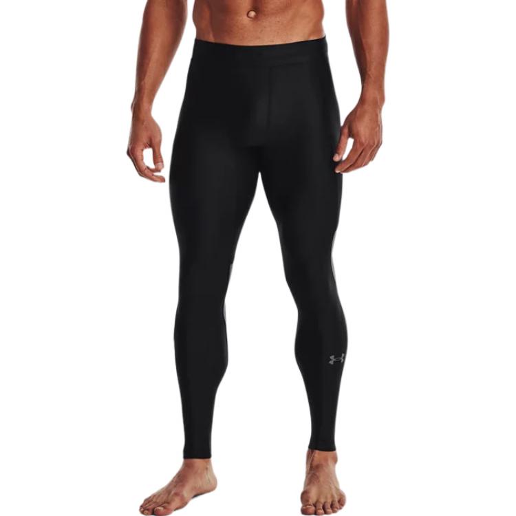 Under Armour Тренировочные компрессионные штаны для фитнеса Color Block, мужские, черные 1371083-001