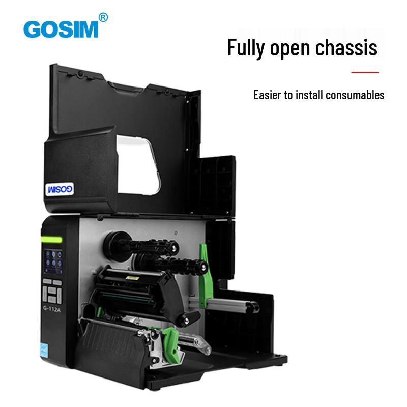 GOSIM G-112A Industrial Thermal Transfer Barcode Label Printer