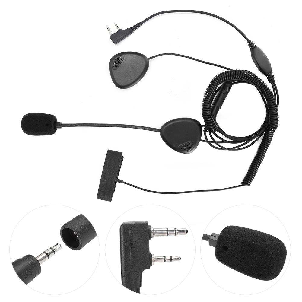 Мотоциклетная гарнитура Шлем Интерком Наушник PTT Универсальная модель K-интерфейс