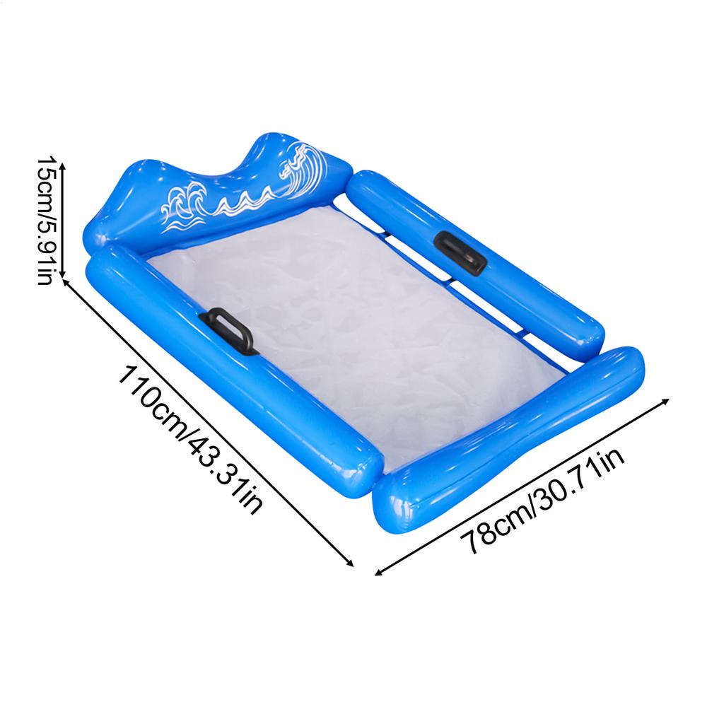 Многофункциональный гамак, надувные матрасы для бассейна для взрослых, игрушки для водных видов спорта в бассейне, надувные матрасы для бассейна, ПВХ водный гамак, плавучие средства для отдыха