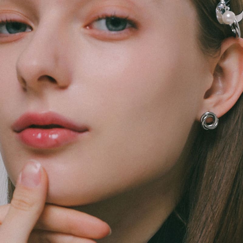 Серьги-кольца J.Lauren Borromean M03951