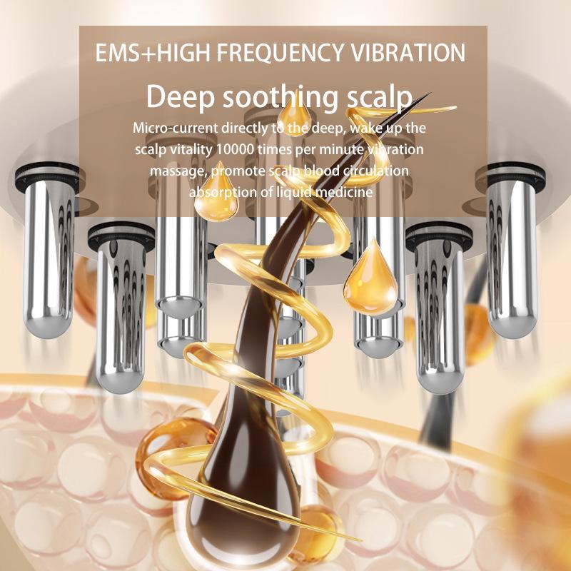 Голова, дозатор лекарств, массажный шарик с эфирным маслом для головы 15 мл Уход за волосами, расческа для волос, уход за волосами