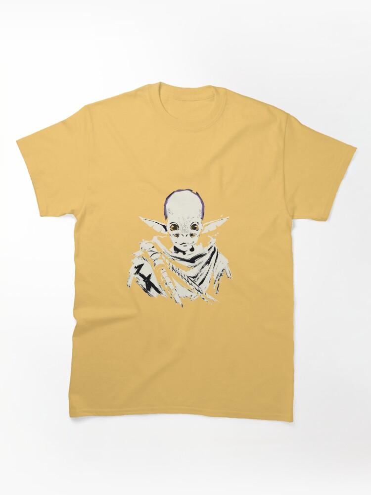 Outer Wilds Hatchling Outer Wilds Sumi-e Gaming Graphic Tee Classic T-Shirt