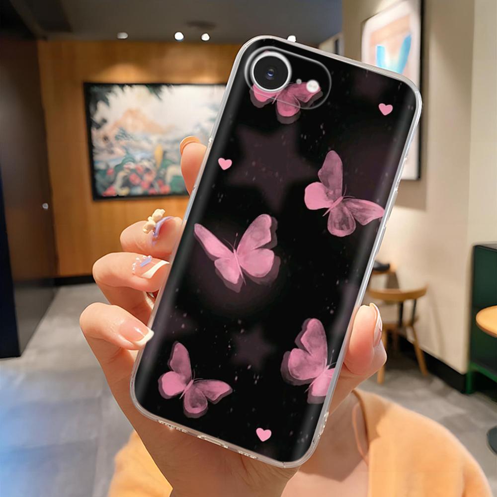 For Apple iphone 16e Case for iphone 16e Back Cover Shockproof Shell Cute Cartoon Painted Phone Case Cover for Apple iphone16e