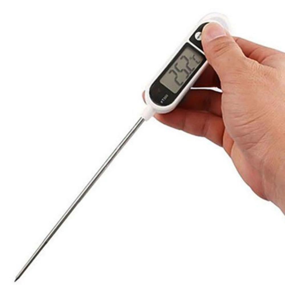 1PC Digital Food Thermometer Kitchen BBQ Cooking Meat Temperature Measure Probe Tool