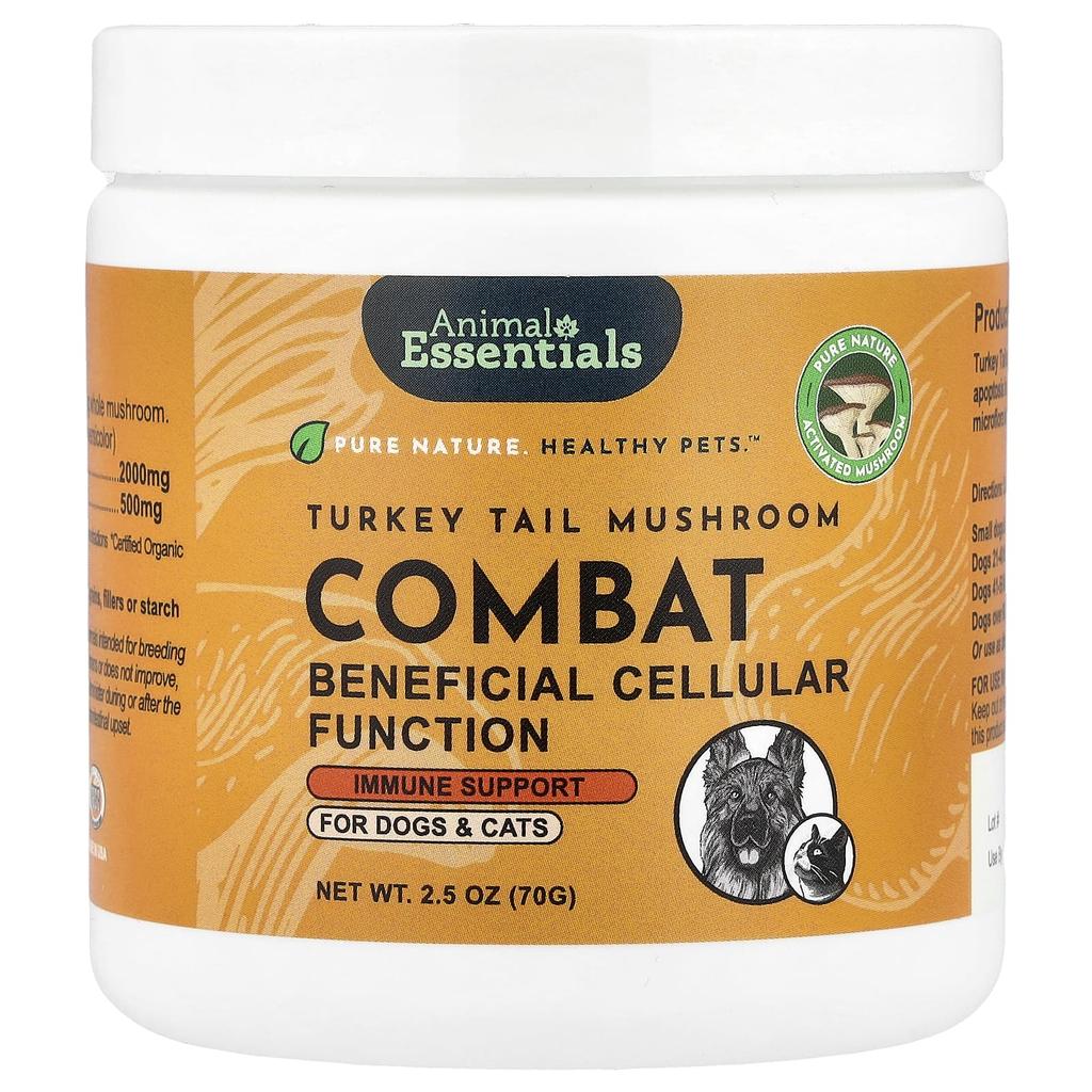 Animal Essentials, Cloud Mushroom Combat, for Dogs and Cats, 70g (2.5oz)