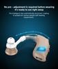 Rechargeable Noise-Canceling BTE Hearing Aid Sound Amplifier for Seniors