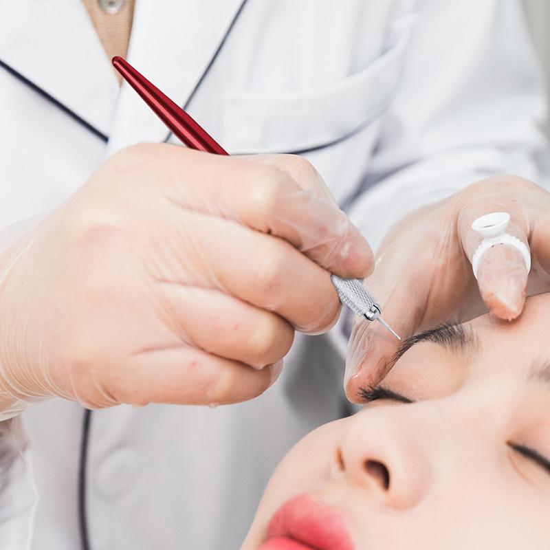 Ручка для микроблейдинга Машинка для татуировки Перманентный макияж Татуировка бровей Ручка Аксессуары Измерение Позиционирование Пирсинг Маркер Инструмент