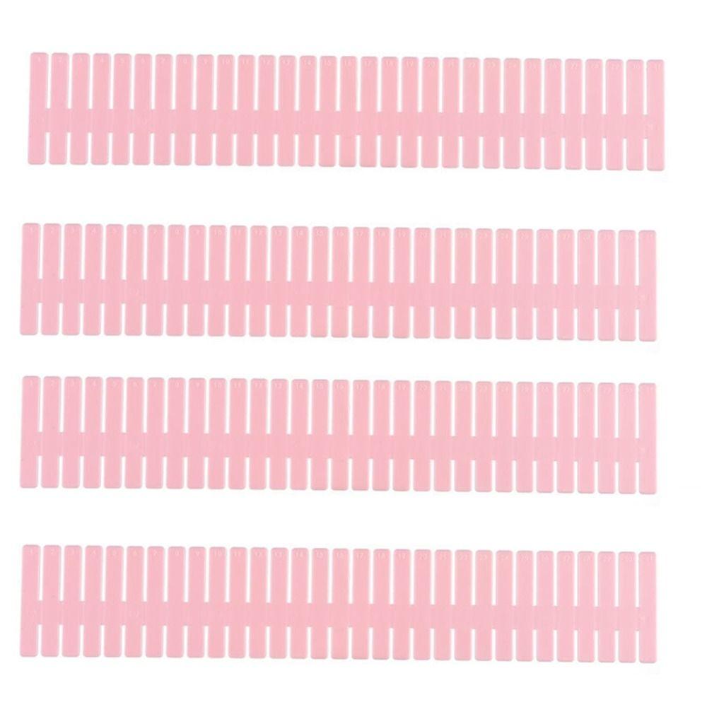 4Pcs DIY Combination Space-Saving Partition Board Closet Separator Drawer Divider Drawer Organizer